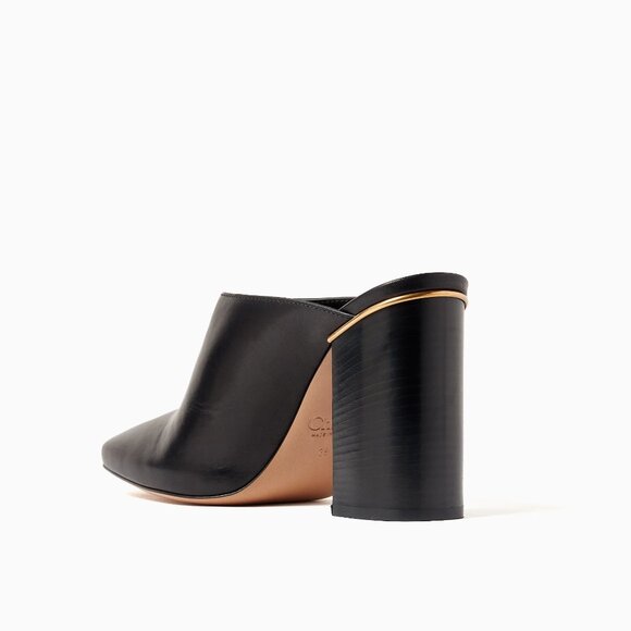 NWOT Chloé (Chloe) Ambre Heeled Mules - Picture 2 of 6